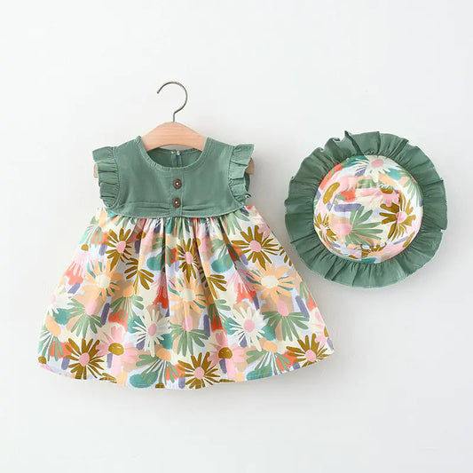 Korean Cotton Dress for Fashionable Girls