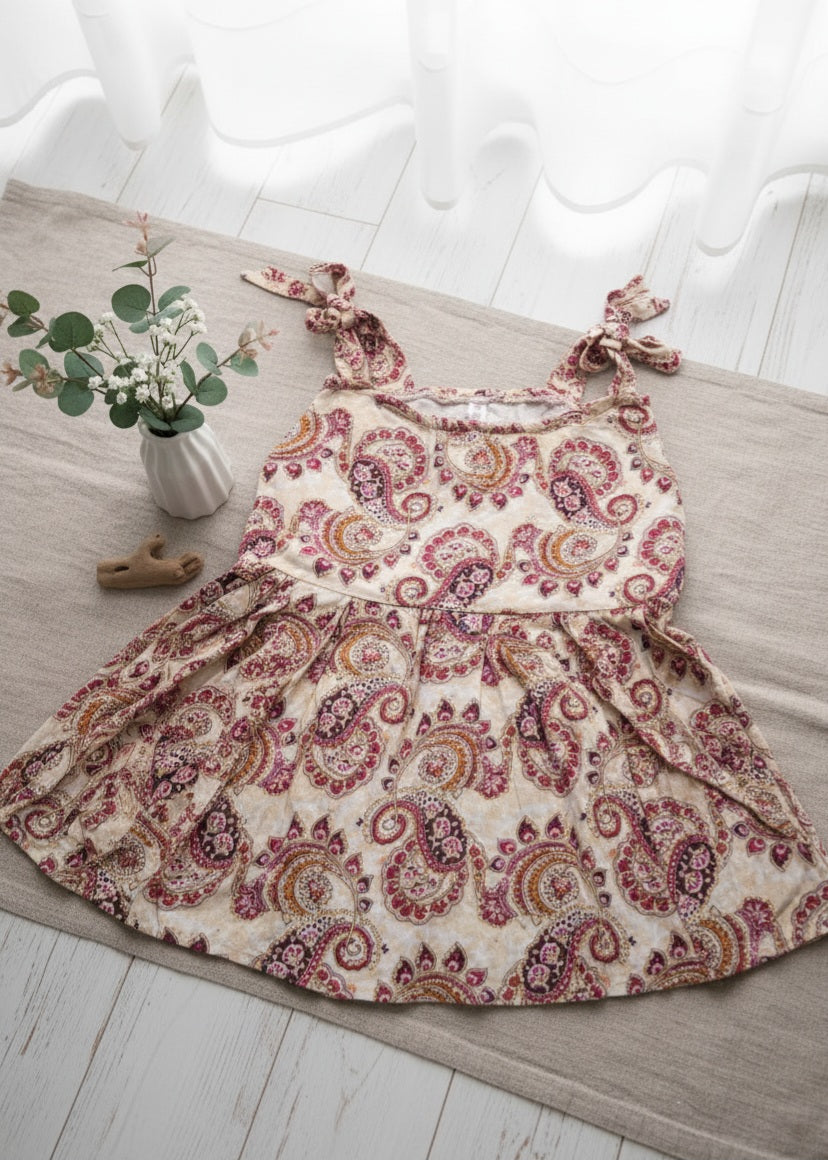 The Bohemian Paisley Peplum Top